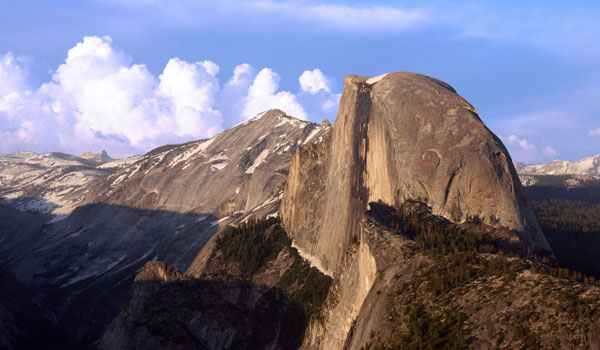 widok z Half Dome