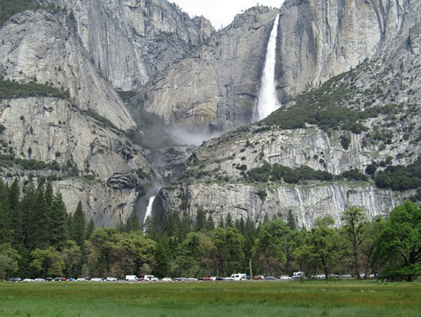 Wodospady Yosemite