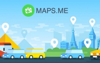 Maps Me aplikacja