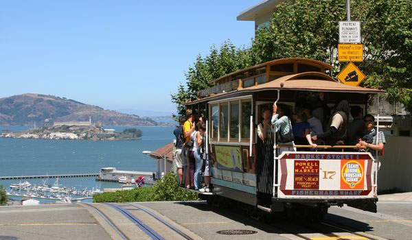 tramwaj w San Francisco