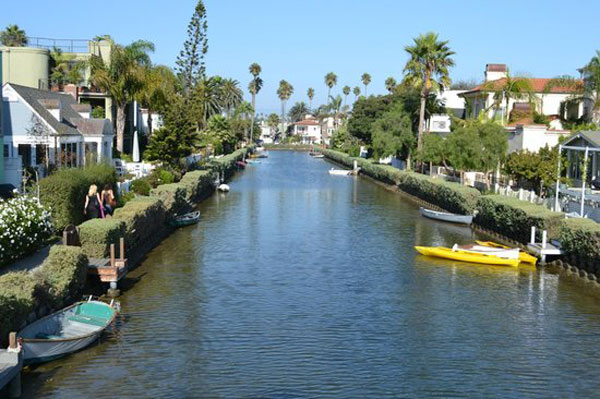kanały w Venice Kalifornia