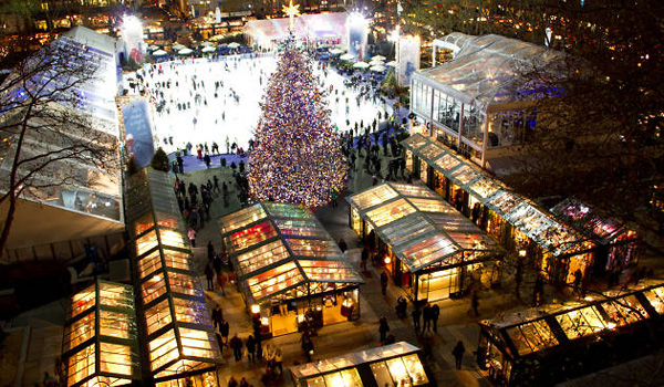 Boże Narodzenie w Bryant Park