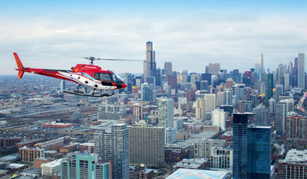 loty helikopterem w Chicago