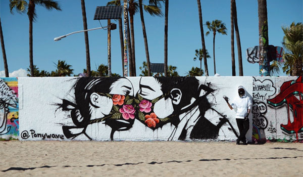 Venice Beach graffiti