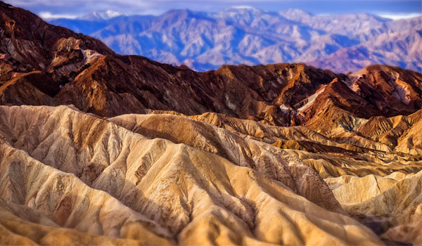 Dolina Śmierci Zabriskie point