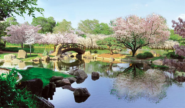 ogrody japońskie Chicago