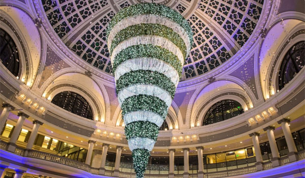 Westfield Mall choinka