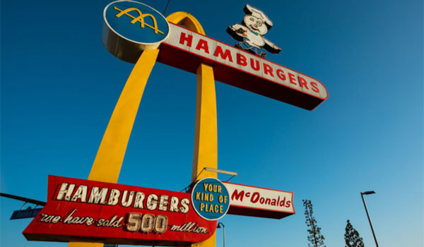 McDonalds Downey znak
