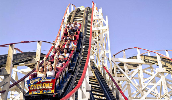 atrakcje Coney Island Cyclone