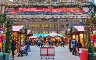 jarmarki bożonarodzeniowe w Chicago