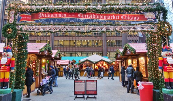 jarmarki bożonarodzeniowe w Chicago